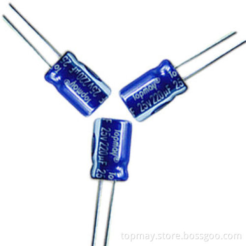 Aluminum Electrolytic Capacitor with 2,000-hour Loading Lifespan and 6.3 to 450V Rated Voltage Range